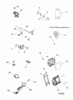 ELECTRICAL SWITCHES SENSORS and ECM MODULES - A16SUS57C1 (100280)