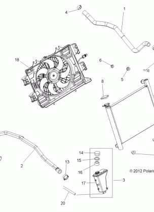 ENGINE COOLING SYSTEM - A16SVA85A2 (49ATVCOOL13850SCRAM)