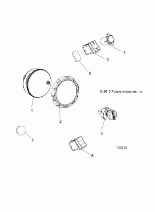 ELECTRICAL DASH INSTRUMENTS AND SWITCHES - A16DAA57F1 / F2 / E57FM (100315)