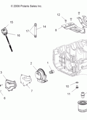 ENGINE OIL SYSTEM - A16SVE95NM / AN2 (49ATVOIL09SPXP850)