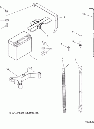 ELECTRICAL BATTERY - A16SVE95NM / AN2 (100395)