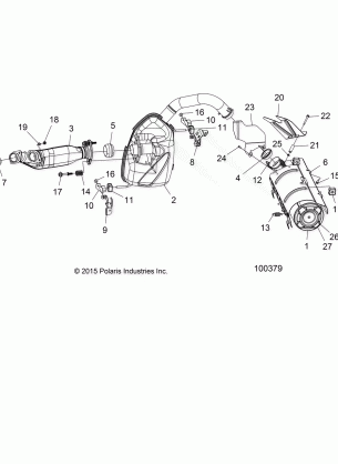 ENGINE EXHAUST - A16SVS95CM / T95C2