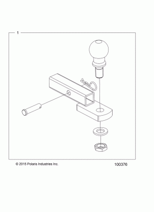 CHASSIS HITCH - A16SVS95CM / T95C2