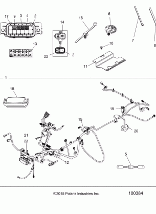 ELECTRICAL HARNESS - A16SVS95CM / T95C2