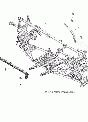 CHASSIS MAIN FRAME - A16SXE95NK / A95N2 (49ATVFRAME15850SP)