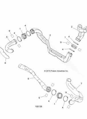 BODY CLUTCH DUCTS - A16SXM95AL