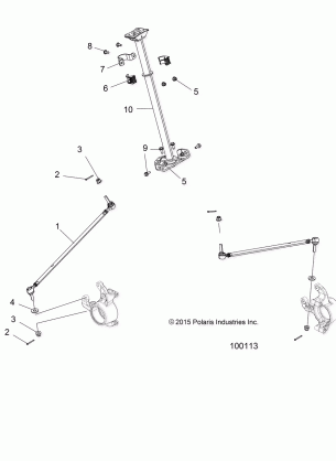 STEERING STEERING POST ASM. - A16SXN85A3