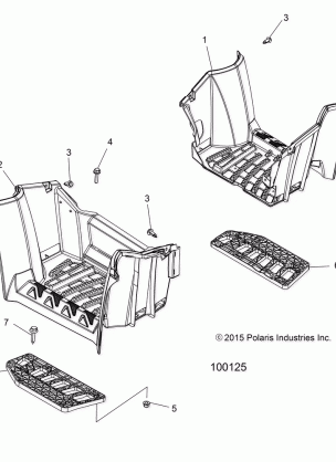 BODY FOOTWELLS - A16SXN85A3