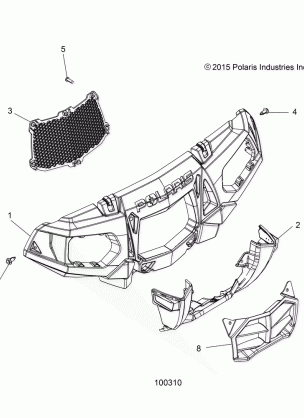 BODY FRONT BUMPER and MOUNTING - A16SXN85A3