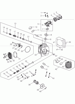 ENGINE CYLINDER HEAD - A16YAF11AA (A00037)