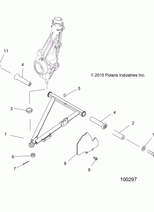 SUSPENSION A-ARM and STRUT MOUNTING - A16DAE87AL (100297)