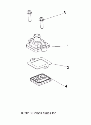 ENGINE BREATHER - A16DAH57A1 (49RGRBREATHER14570)