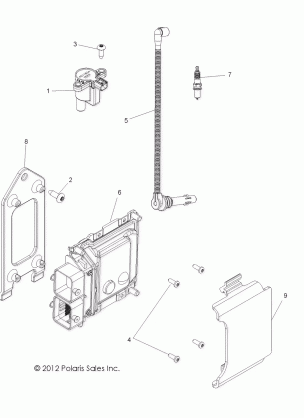 ELECTRICAL IGNITION - A16DAH57A1 (49RGRIGNITION13RZR570)