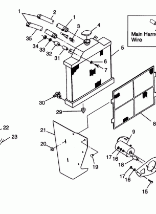 COOLING SYSTEM - N98AC42D (4945214521A011)