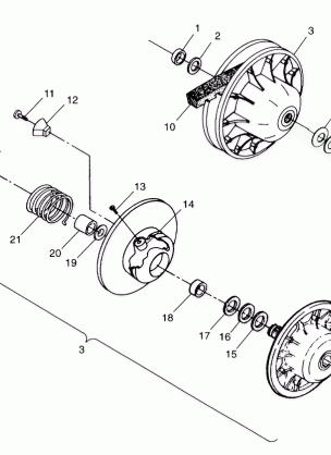 DRIVEN CLUTCH - N98AE50D (4946394639c011)