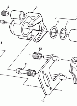 FRONT BRAKE Sport 400L W98BA38C (4947234723B004)