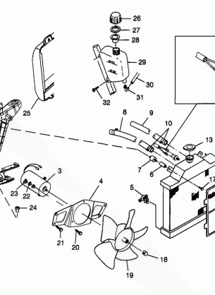 COOLING SYSTEM - W98BC50A (4944994499a009)