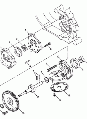 OIL PUMP - W98BC50A (4944994499d010)