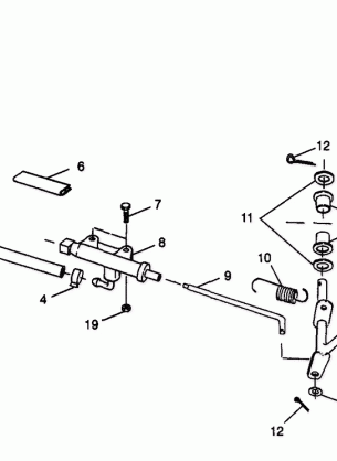 REAR BRAKE MASTER CYLINDER - W98BC50A (4944994499c003)