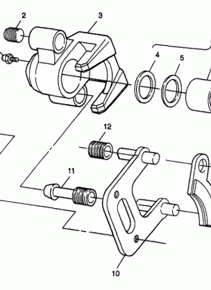 FRONT BRAKE - W98BC50A (4944994499b007)