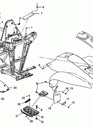 FRONT CAB - W98BC50A (4944994499a005)