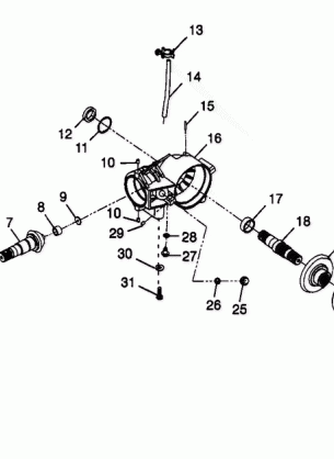 FRONT HOUSING - W98BC50A (4944994499b003)