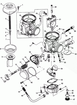 CARBURETOR - W98BC50A (4944994499d007)