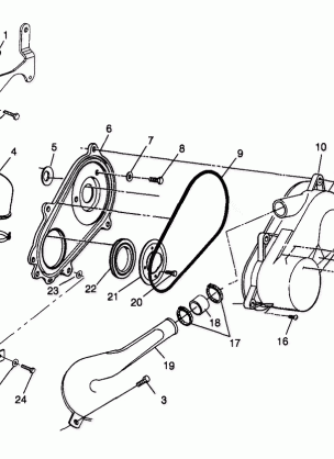 CLUTCH COVER - W98BC50A (4944994499c007)