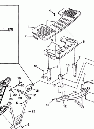 FRONT RACK and BUMPER MOUNTING - W98CA28C (4945364536a009)