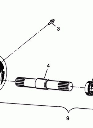 FRONT TIGHTENER XPLORER 400L W98CC38C (4945414541B003)