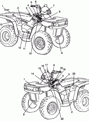 DECALS XPLORER 400L W98CC38C (4945414541A008)