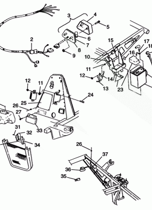 ELECTRICAL / TAILLIGHT XPLORER 400L W98CC38C (4945414541C008)