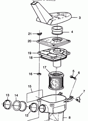 AIR BOX XPLORER 400L W98CC38C (4945414541B001)