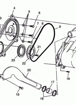 CLUTCH COVER - W98CH50A (4945714571c006)