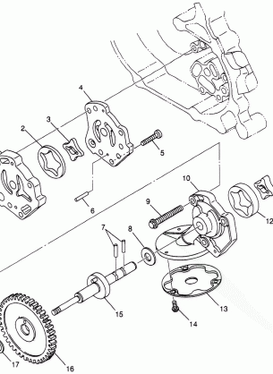 OIL PUMP - S98AE50E (4946394639e004)