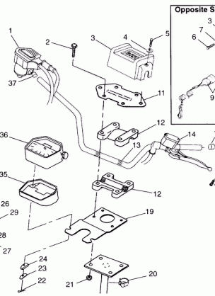 STEERING - HANDLEBAR - W98AE50A (4946394639b010)