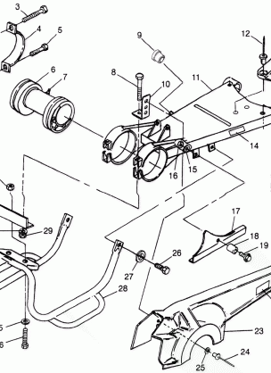 SWING ARM / GUARD MOUNTING - N98AE50D (4946394639c007)