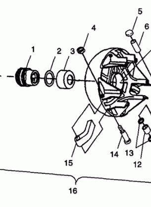 DRIVE CLUTCH - W98CH50A(C)(D)(E)(F) (4950135013c004)