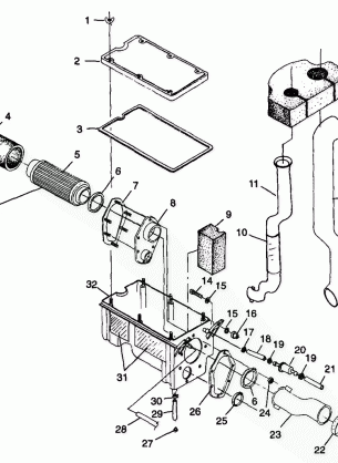 AIR BOX - S98CH50E(B) (4950135013b003)