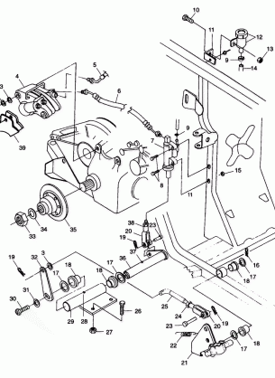 REAR BRAKE / FOOT PEDAL - W98CH50A(E)(F) (4950135013c011)