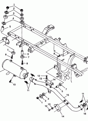 EXHAUST SYSTEM - S98CH50E(B) (4950135013b001)