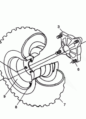 REAR WHEEL DRIVE - W98CH50A(C)(D)(E)(F) (4950135013c008)