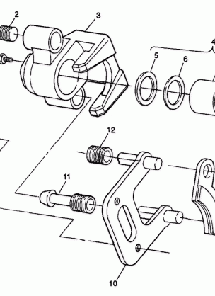 FRONT BRAKE - S98CH50E(B) (4950135013b009)