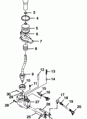 GEAR SELECTOR - S98CH50E(B) (4950135013d005)