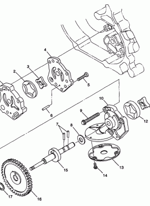 OIL PUMP - S98CH50E(B) (4950135013e002)