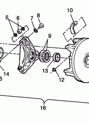 DRIVE CLUTCH - W98AA25C (4945314531B011)