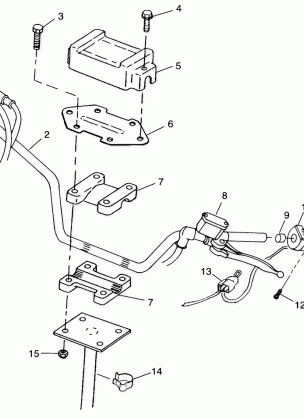 STEERING - HANDLEBAR - W98AA25C (4945314531B007)