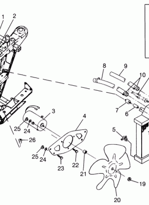 COOLING SYSTEM (SPORT) Sport 400L W97BA38C (4940124012B012)