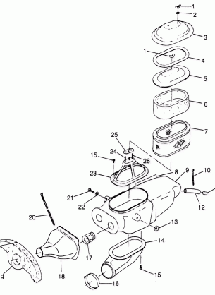 AIR BOX (SPORT) Sport 400L W97BA38C (4940124012B001)