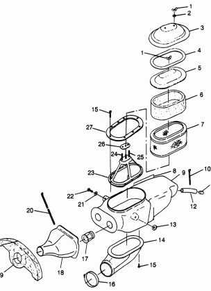 AIR BOX Scrambler 400L W97BC38C (4939893989B007)